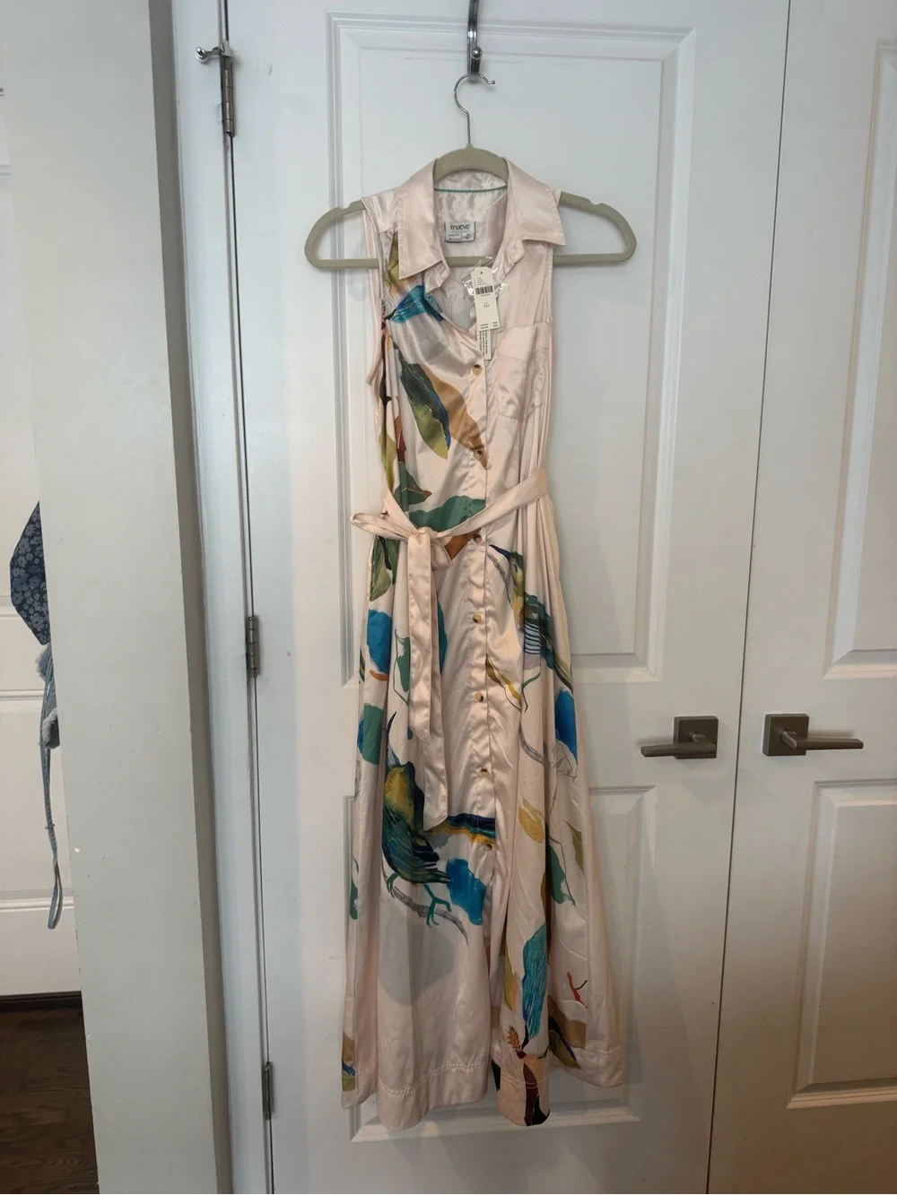 Anthropologie Maeve Mona Maxi Shirtdress by Raven Roxanne